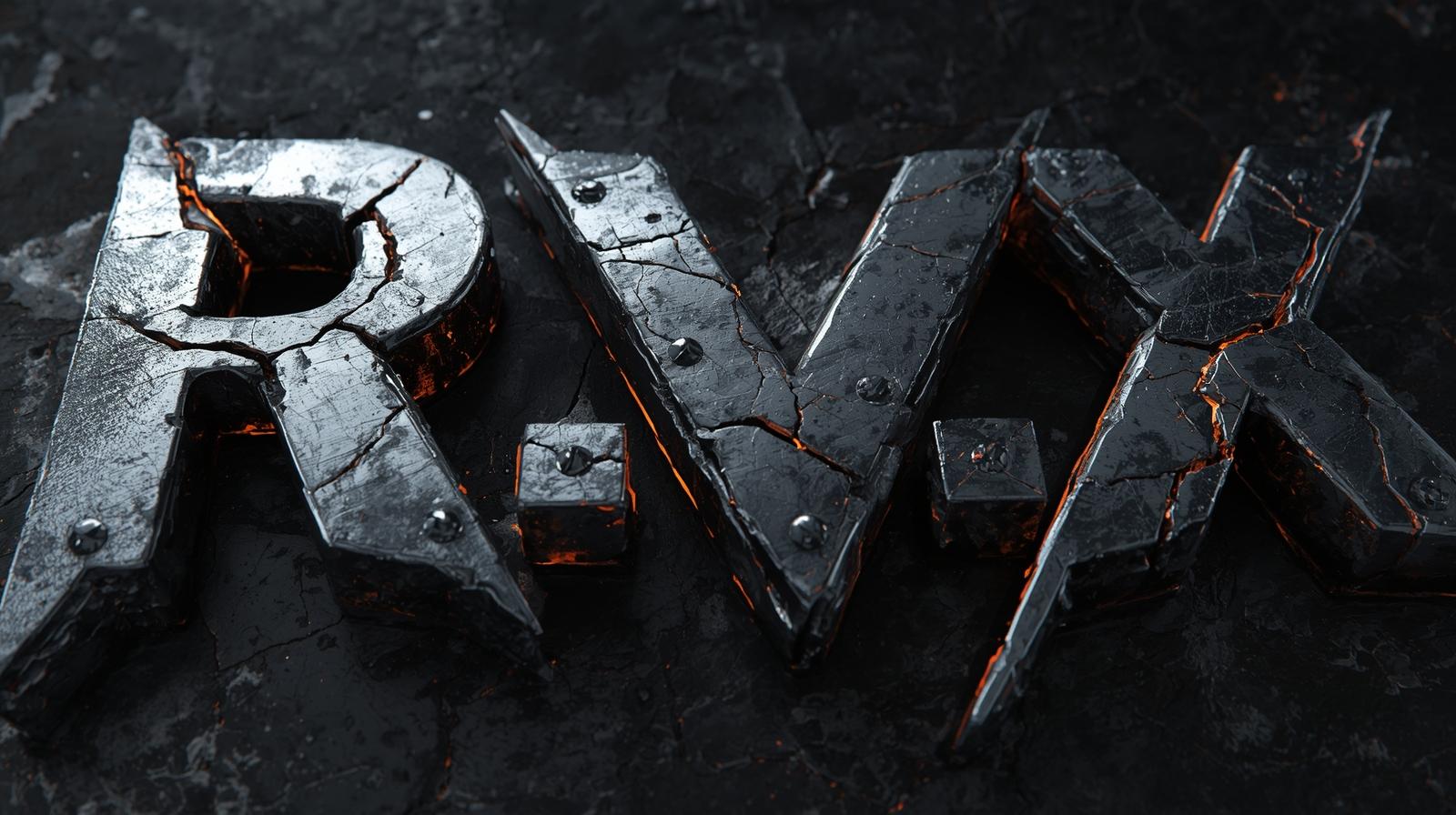 RVXX Argent Metal lettering variant