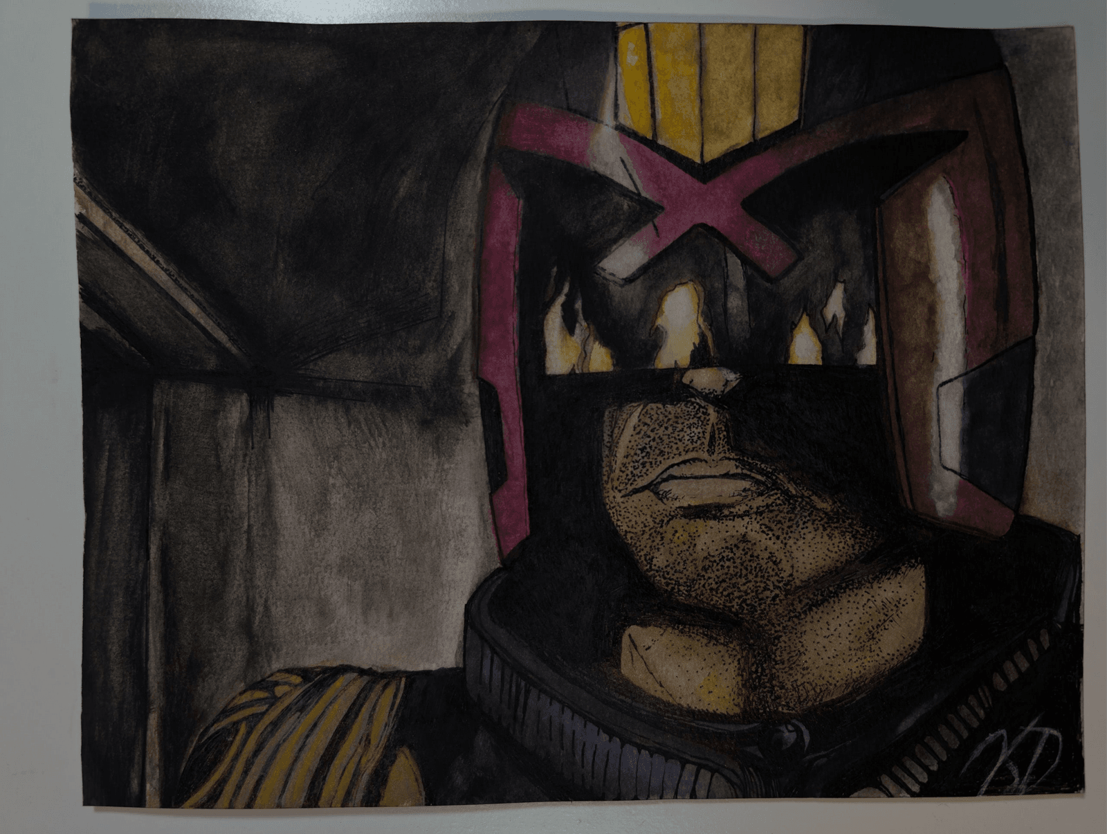 Dredd fan art print