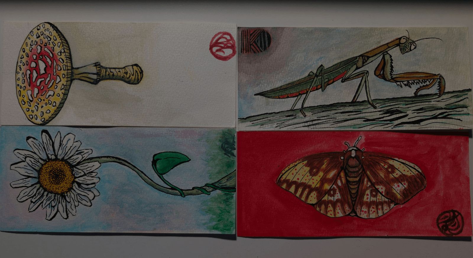 Nature series art prints panel